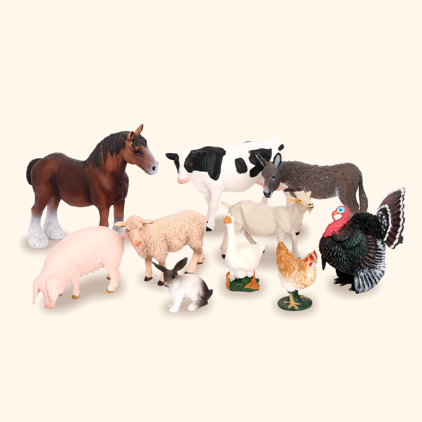 Set figurek domácích zvířat