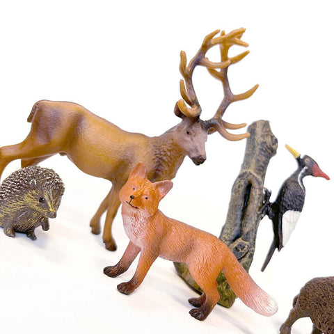 Set figurek lesních zvířat