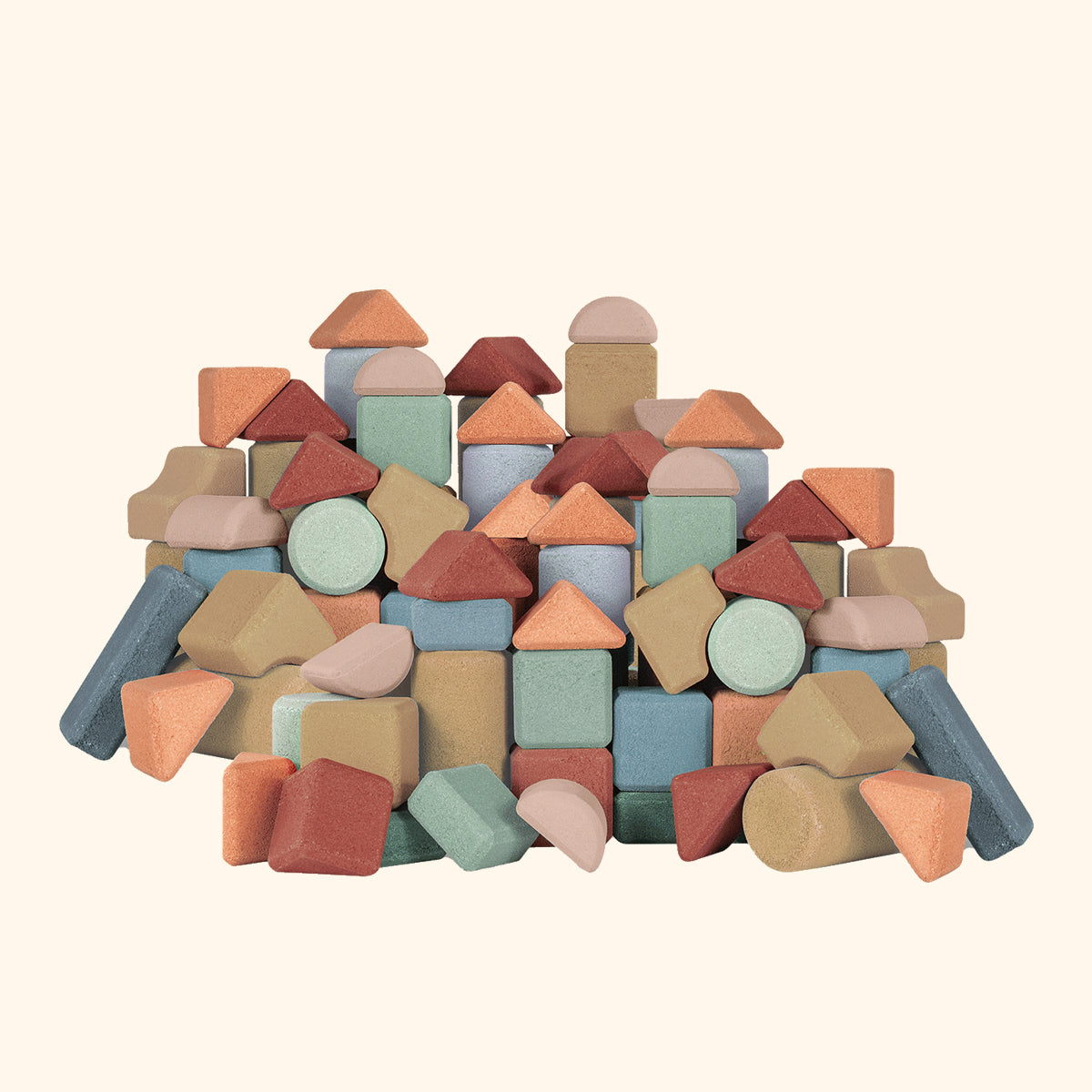 Kork`s - Colorful Block & Shapes, 200 kusů