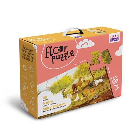 Podlahové puzzle - Farma