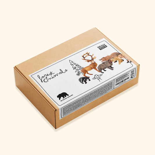 Set figurek lesních zvířat