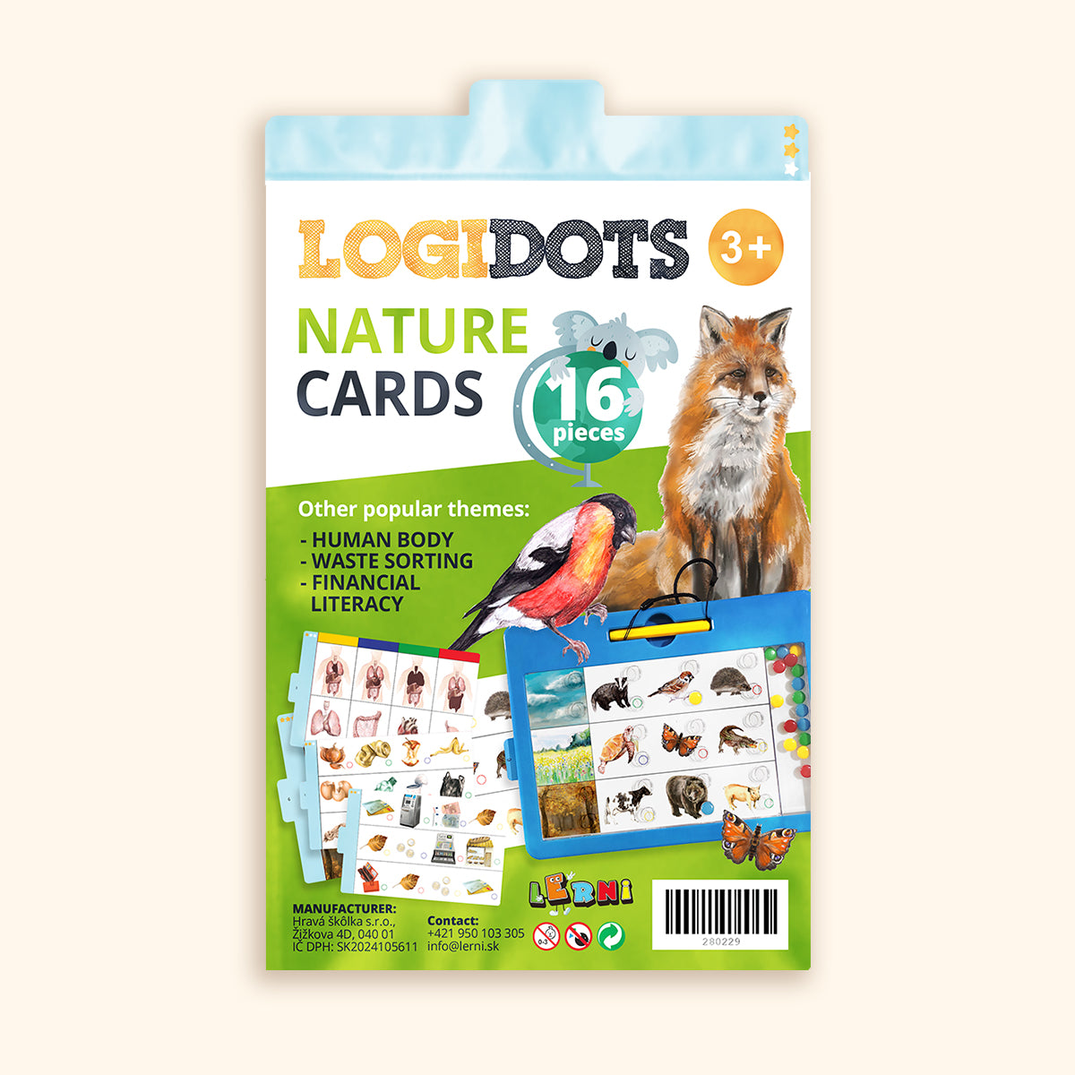 Logidots karty - Zvířátka