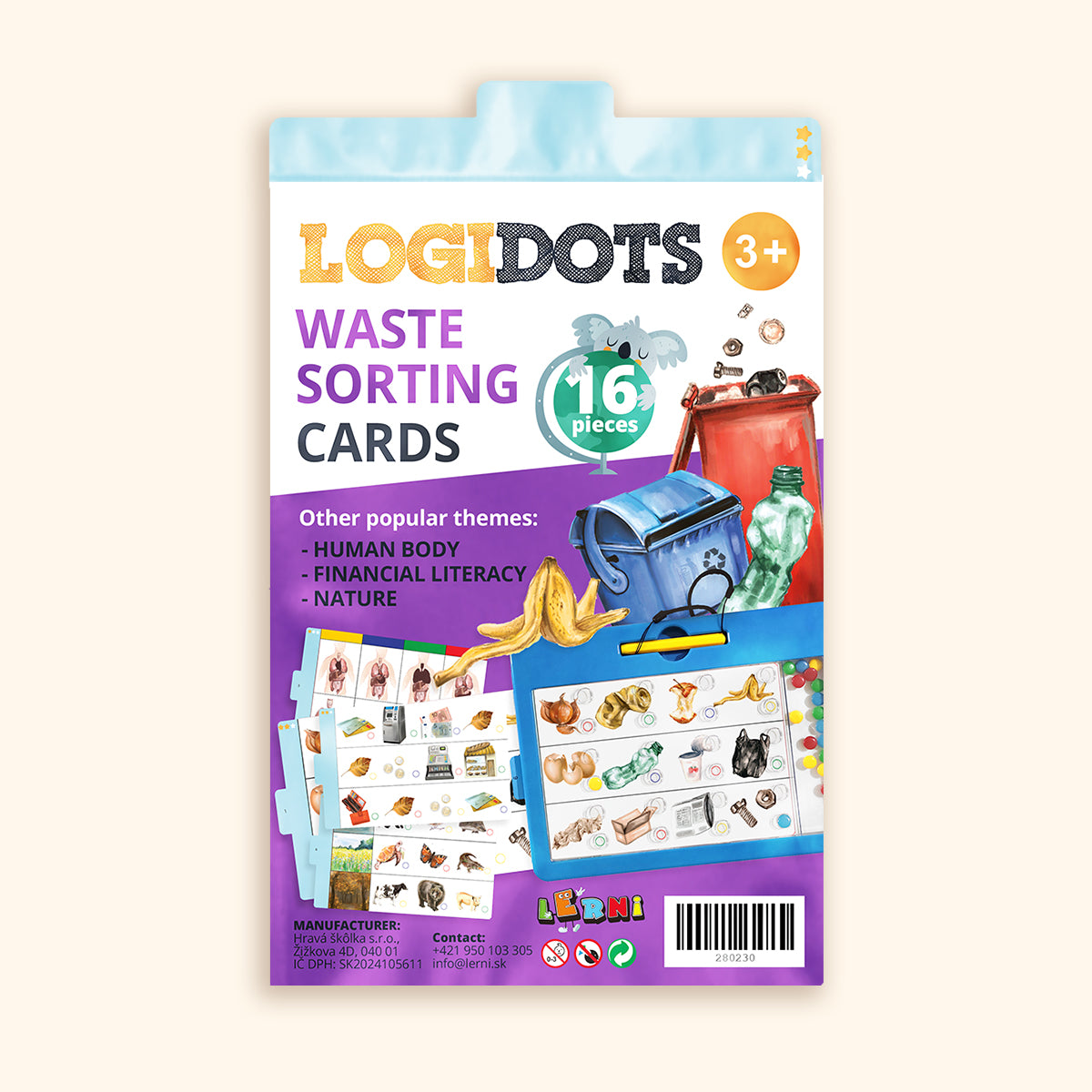 Logidots karty - Separování odpadu