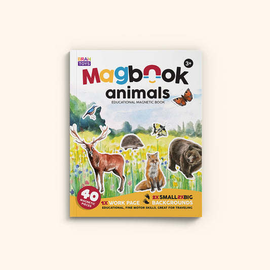 MAGBOOK - Magnetická knížka - zvířata, příroda