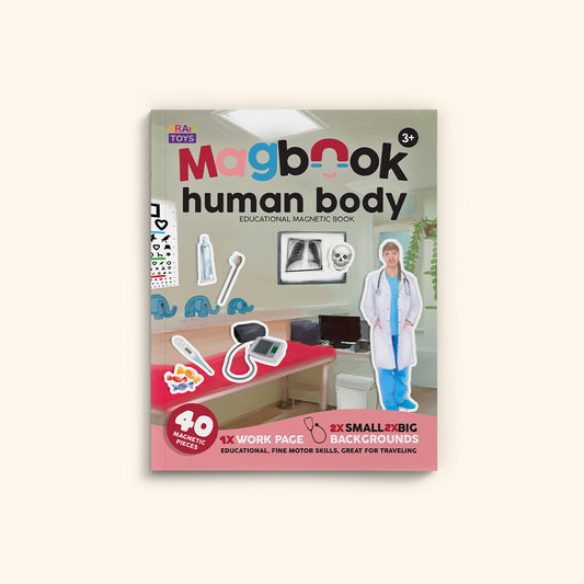 MAGBOOK - Magnetická knížka - lidské tělo