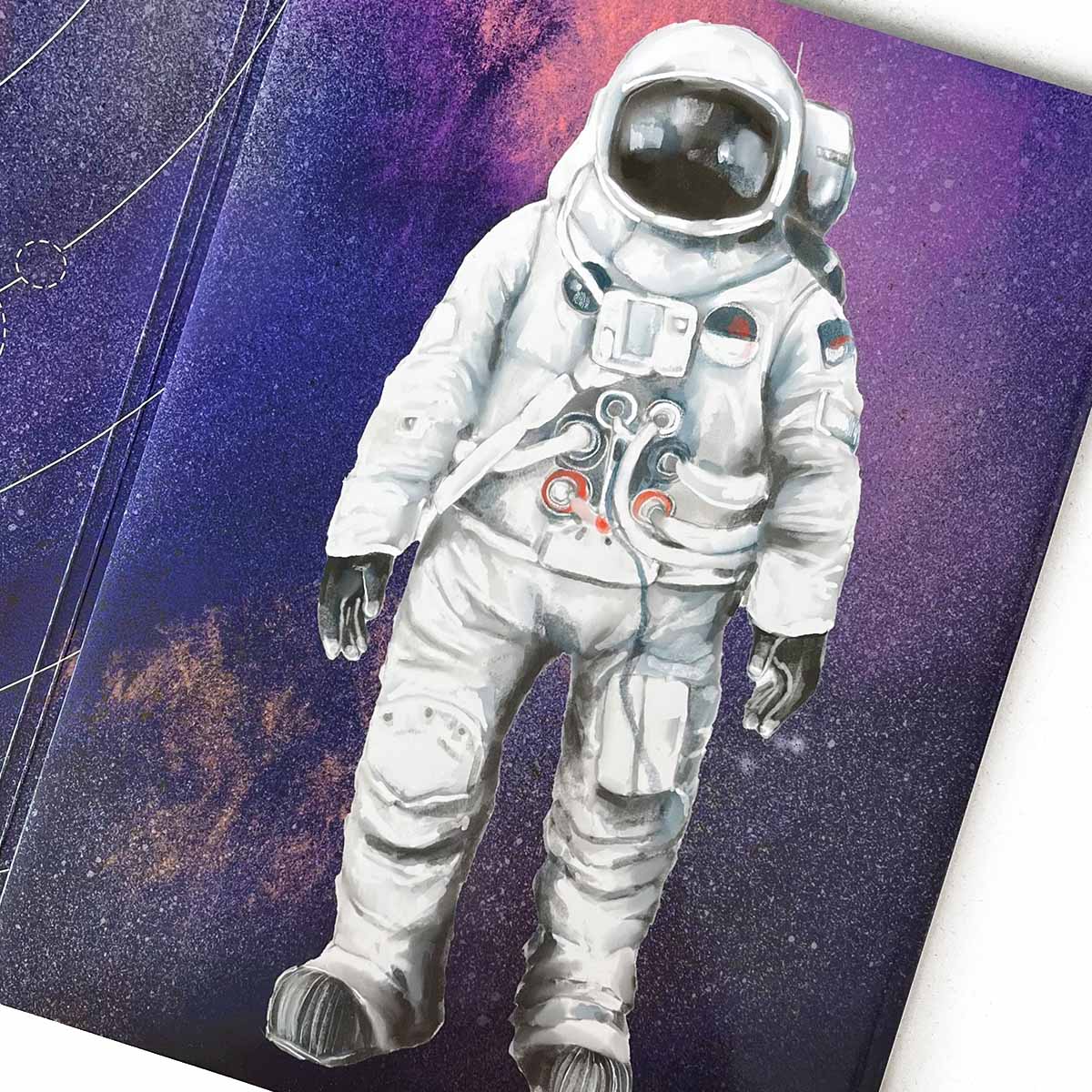 MAGBOOK - Magnetická knížka - vesmír
