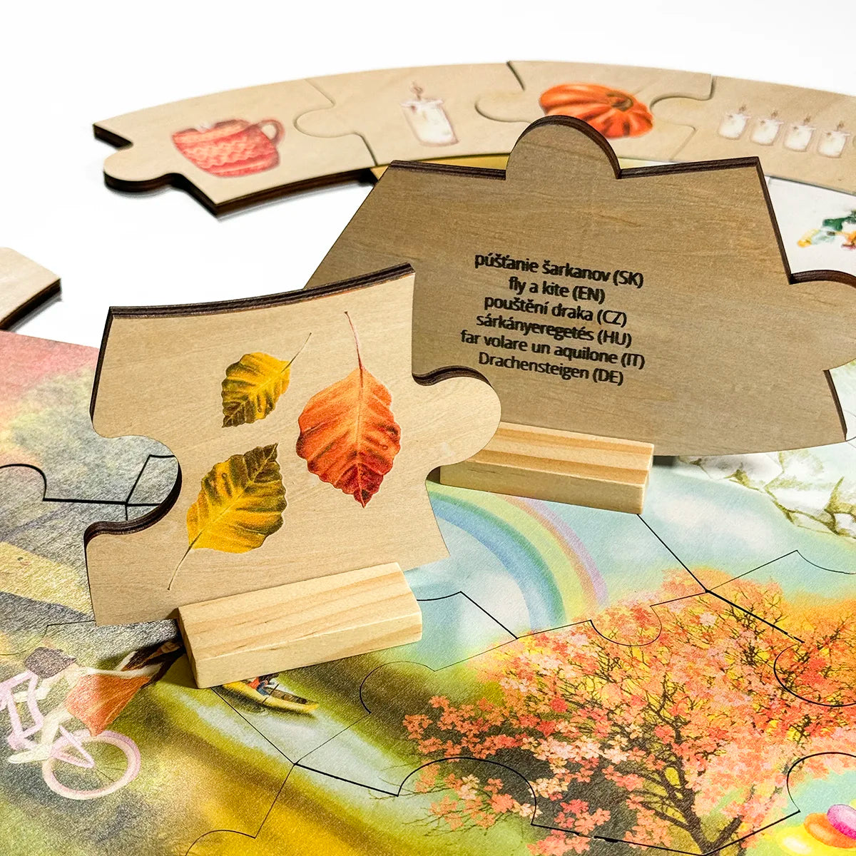 Podlahové puzzle - 4 roční období