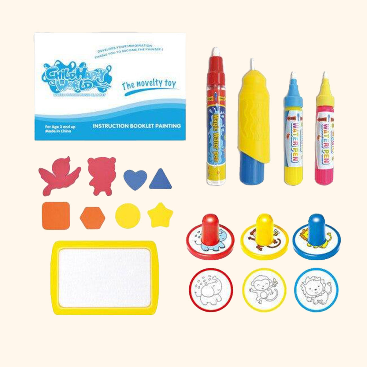 Podložka na malování vodou 100 x 100 cm