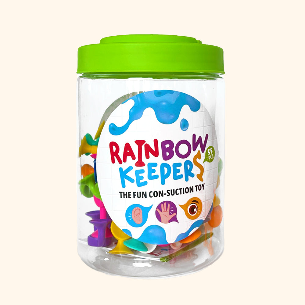 Rainbow Keepers 55 - přísavková stavebnice se zvířátky