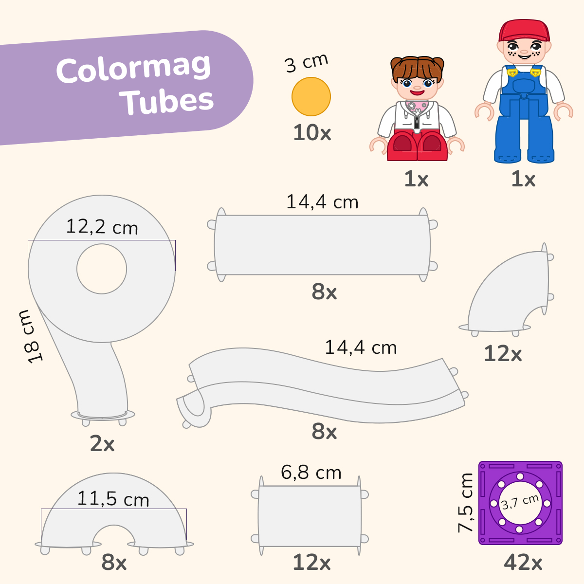 Colormag Tubes + 100 – DOPREDAJ