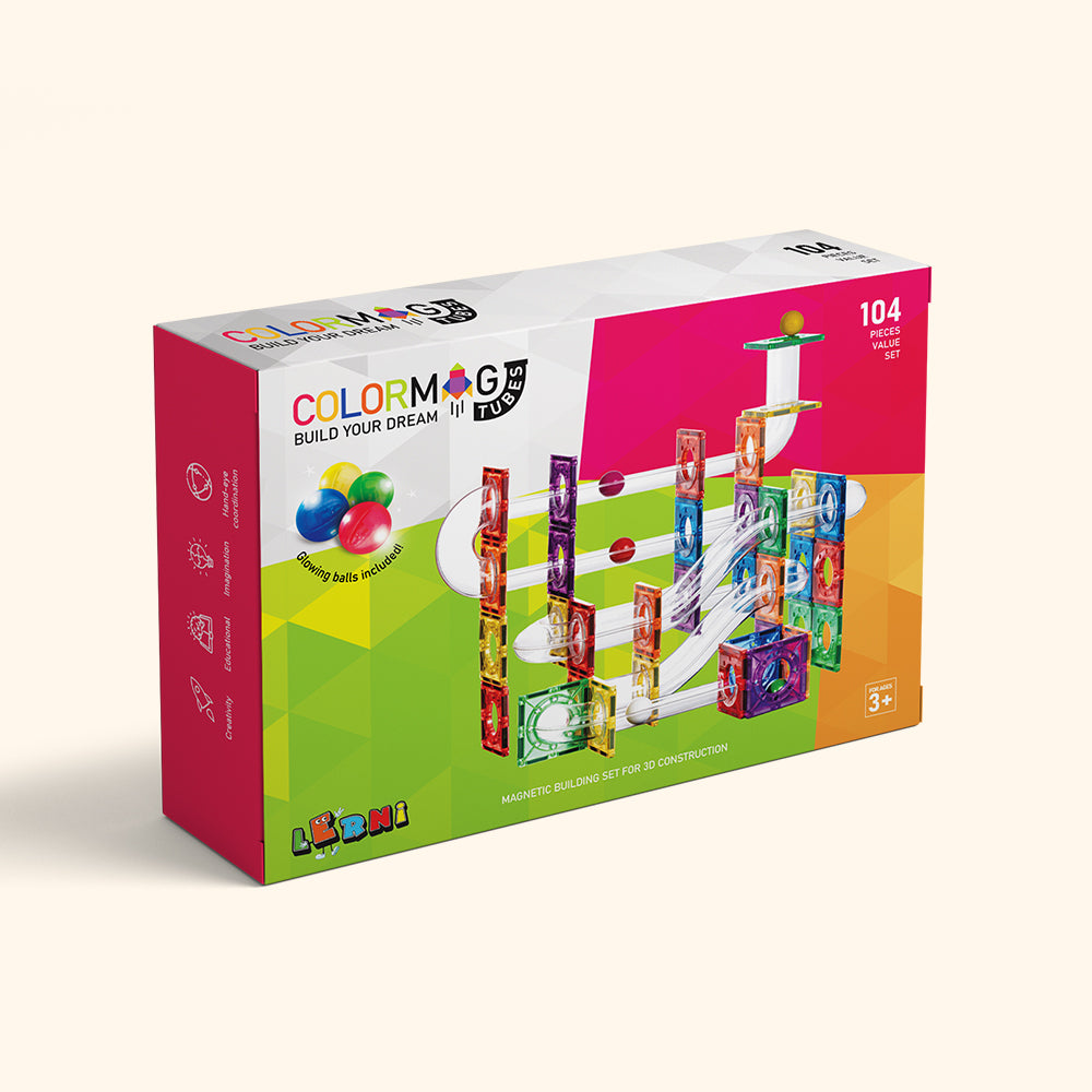 Magnetická stavebnice COLORMAG TUBES