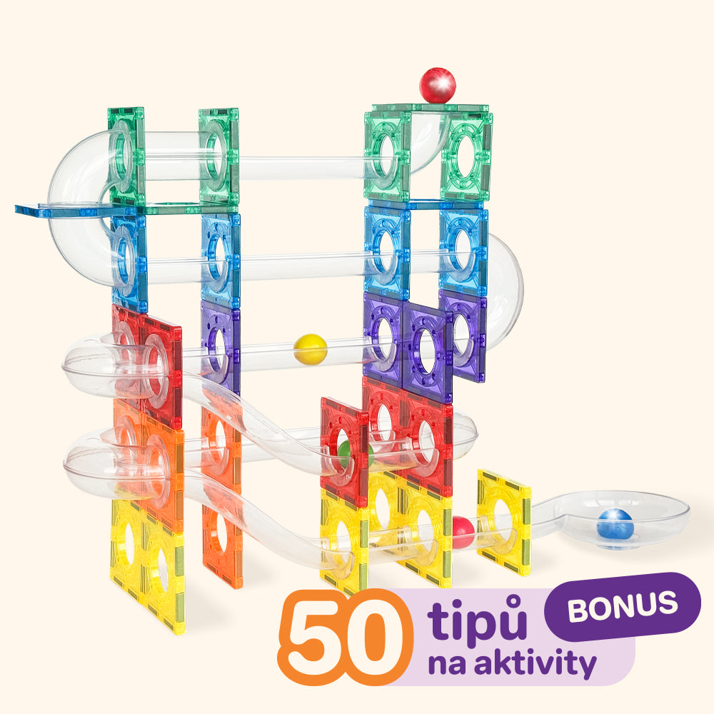 Magnetická stavebnice COLORMAG TUBES