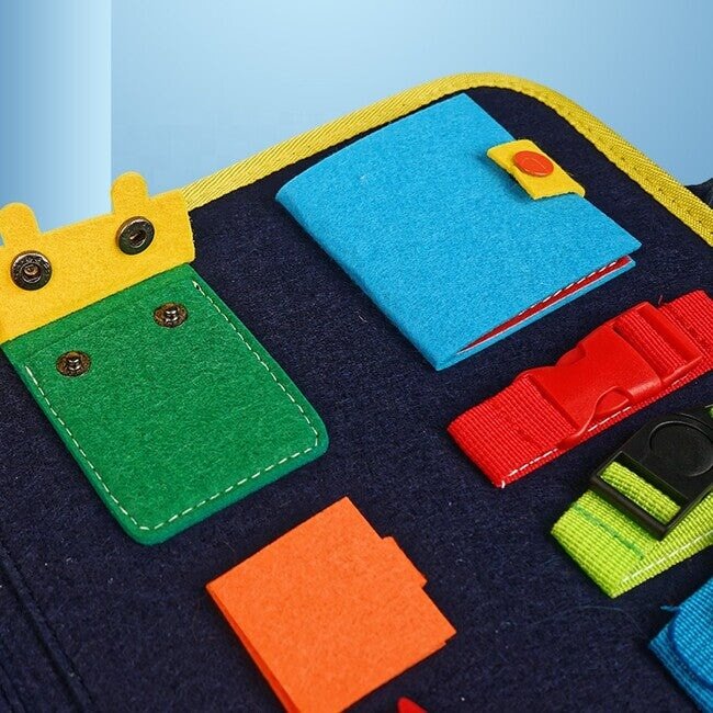 Baby busy board - Hodiny a puzzle - Lerni.cz