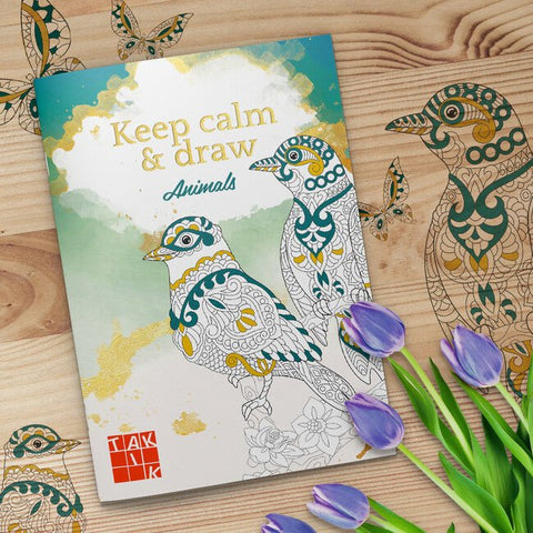 Keep calm & draw - Animals - Lerni.cz