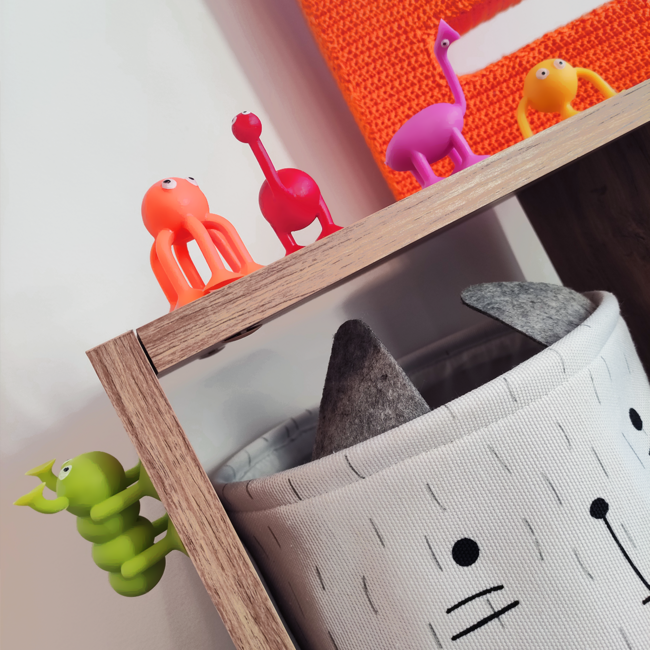 Rozbaleno : Přísavková stavebnice Zvířátka 96 kusů