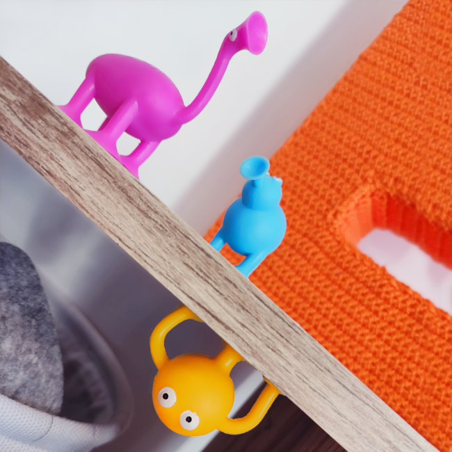 Rozbaleno : Přísavková stavebnice Zvířátka 96 kusů